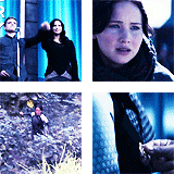 athenasia:  The bird, the pin, the song, the berries, the watch, the cracker, the dress that burst into flames. I am the mockingjay. The one that survived despite the Capitol’s plans. The symbol of the rebellion. 