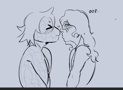 Spinneraki Doodles From My Au :(