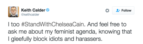 refinery29:Feminist comic book author Chelsea Cain has been harassed off of Twitter by (presumably) 