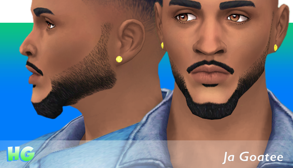 Hella Good Sim Stuff Ja Goatee Trimmed And Lined Up With A Little Extra