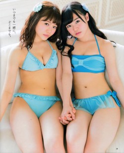 [Bomb] 2015. 05 Anai Chihiro 穴井千尋 Motomura Aoi 本村碧唯