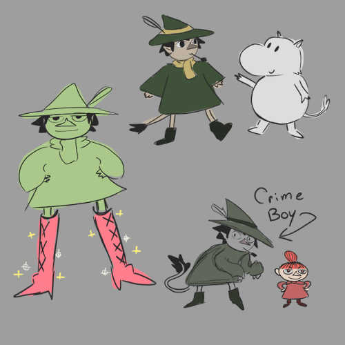 ninja-no-rose:late to the moomin valley party 