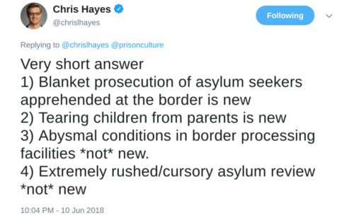 berniesrevolution:Link to Chris Hayes podcast on deciphering how ICE’s new Trail of Tears has been b