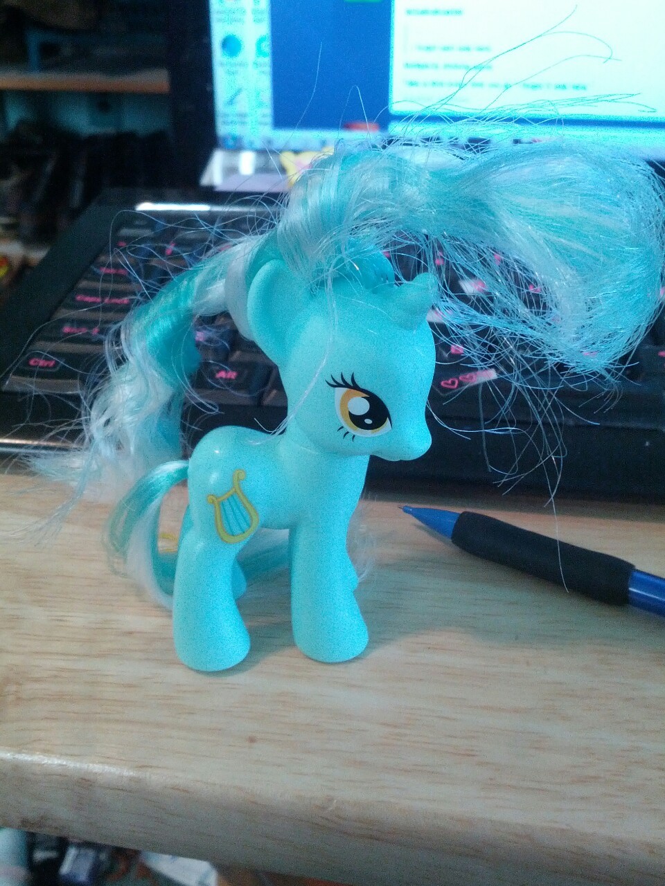 Mom brought me home my favorite pony from the new show to cheer me up and I&rsquo;ve