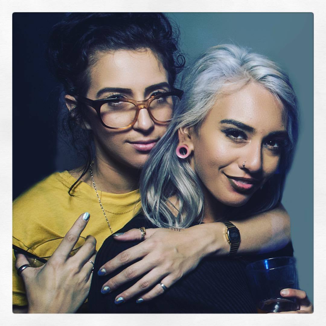 #tbt @emonightla babes   @rejaniced and I are DJing tonight @residentdtla so come