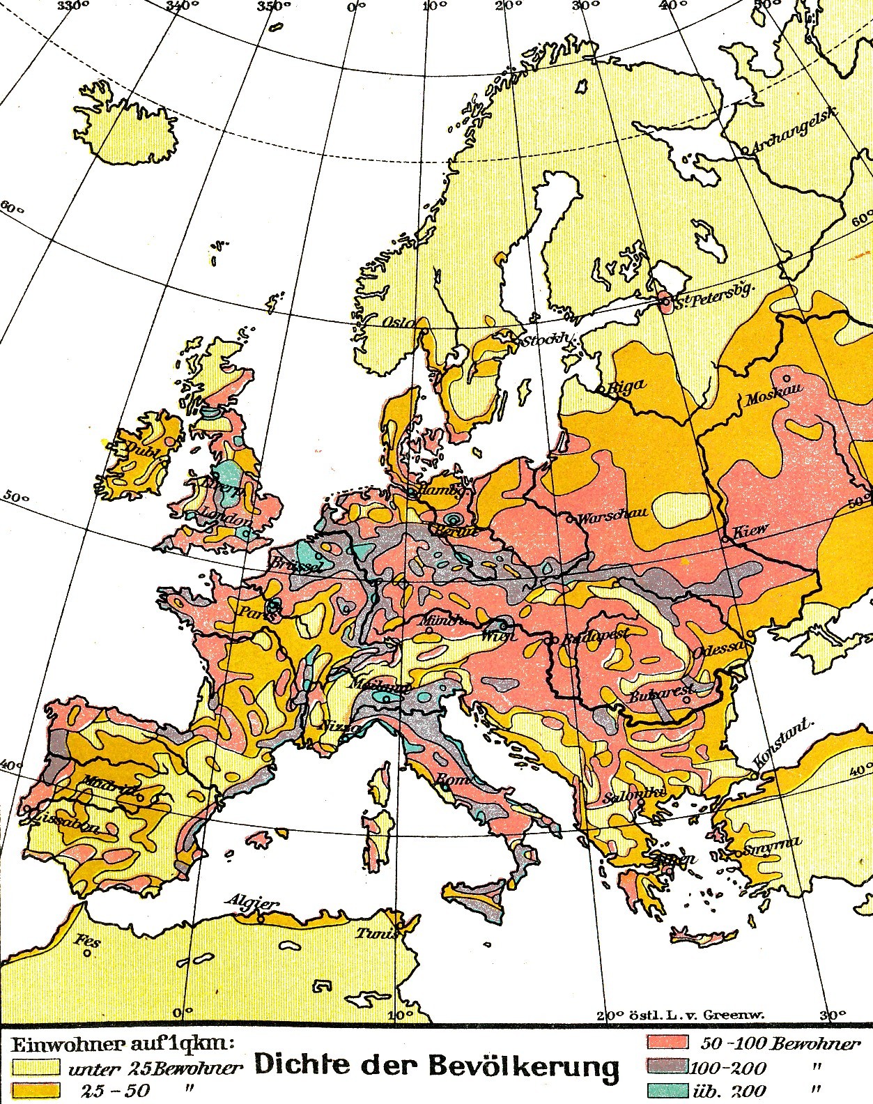 population density map europe