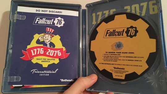 voidwerks: geminiagent:  kincyr:   geminiagent:  psiotechniqa:  gamergate-news:  Bethesda To Face A Class Action Lawsuit For Not Fulfilling Fallout 76 Refunds The moment we saw the cardboard disk in the “physical copies” should’ve been a red flag