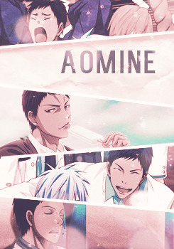   Kuroko no Basket  //   Aomine Daiki