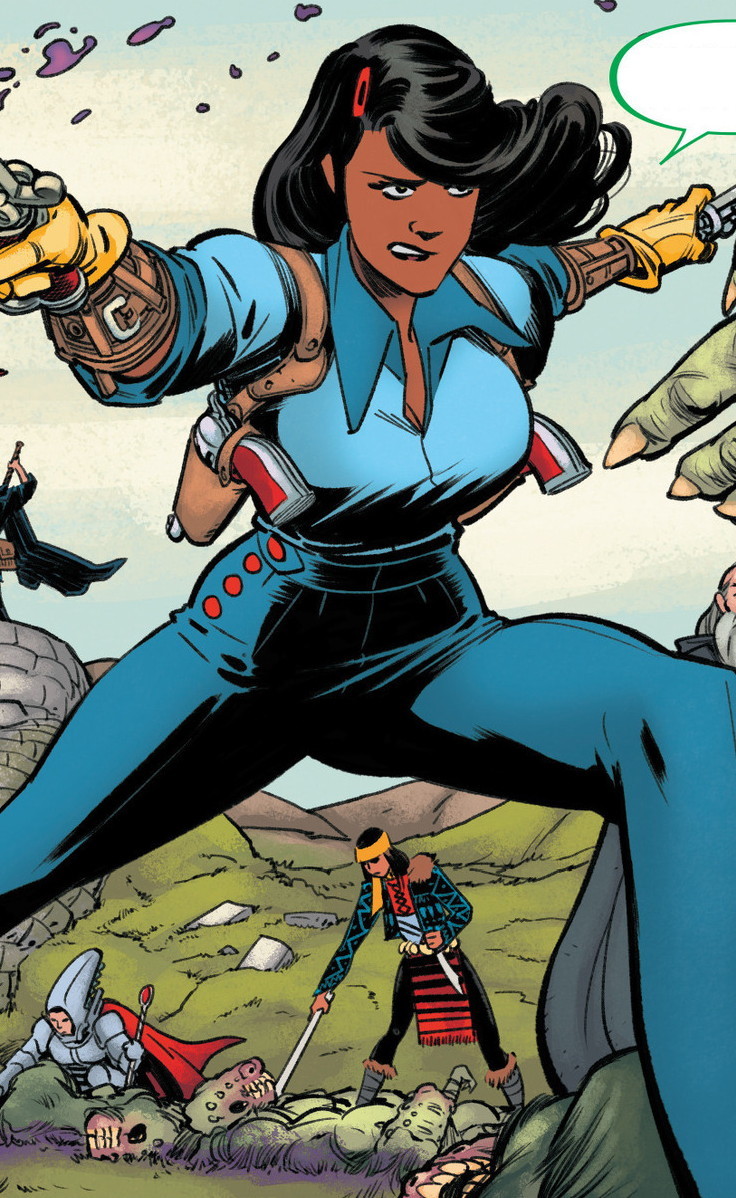 superheroesincolor:  Doctor Strange &amp; the Sorcerers Supreme #1 (2016) Nina