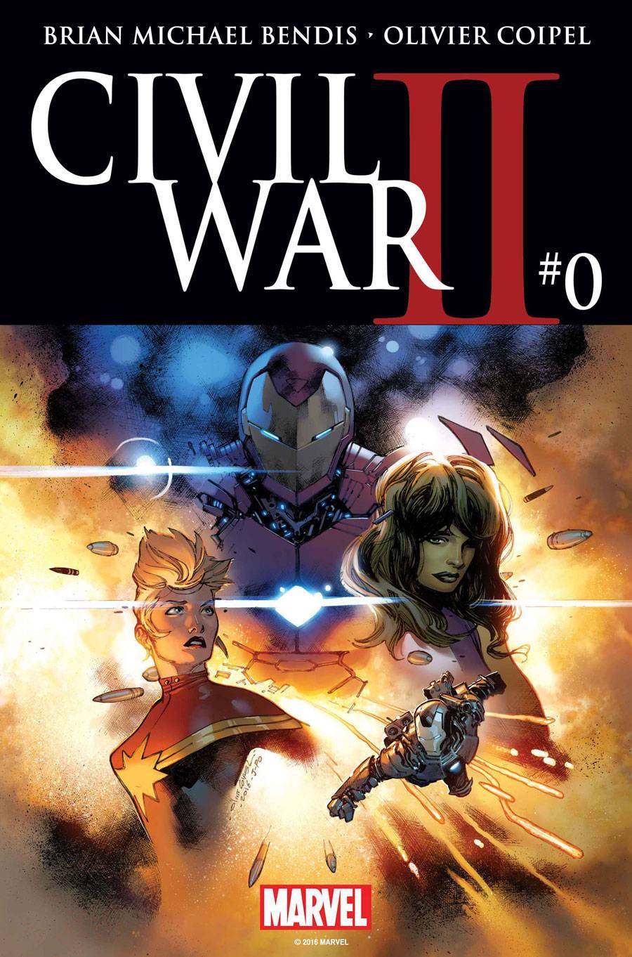 Big changes are coming to the Marvel Universe! Don’t miss out - look for your copy of Civil War II #0 by Brian Michael Bendis & Olivier Coipel, out next week at Curious Comics!