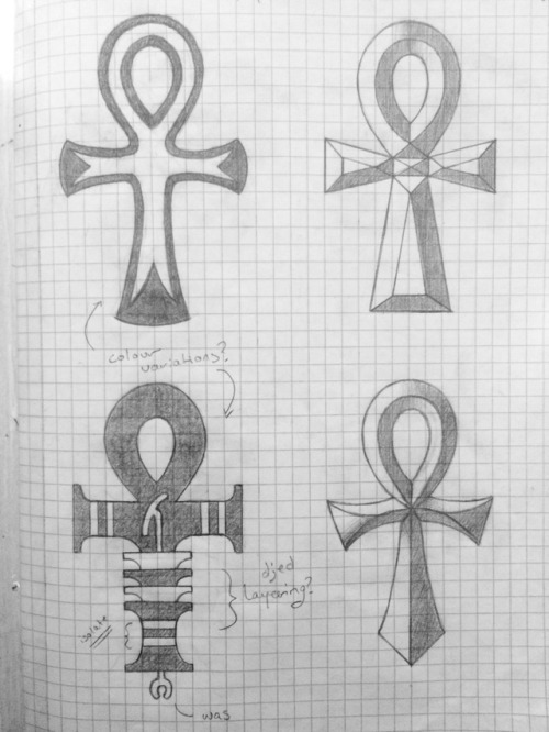 Ankh tattoo ideas