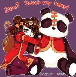 leagueofahri:  Annie panda by lawy-chan 