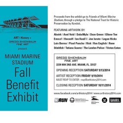 🌊 Opening at Gregg Shienbaum Fine Art in Wynwood tonight, presented by @arthistory2014 ! So excited to be a part of this awesome project! 🌊 #miamimarinestadium