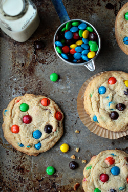 4himglory:  M & M Giant Cookies | My