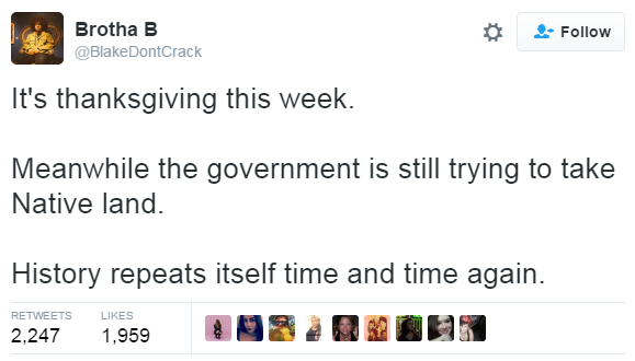 blackness-by-your-side:  Native Americans react on the word “Thanksgiving” 