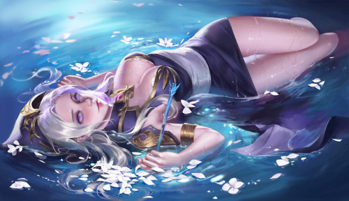 艾希 ashe He ZiJian www.artstation.com/artwork/5yJXW