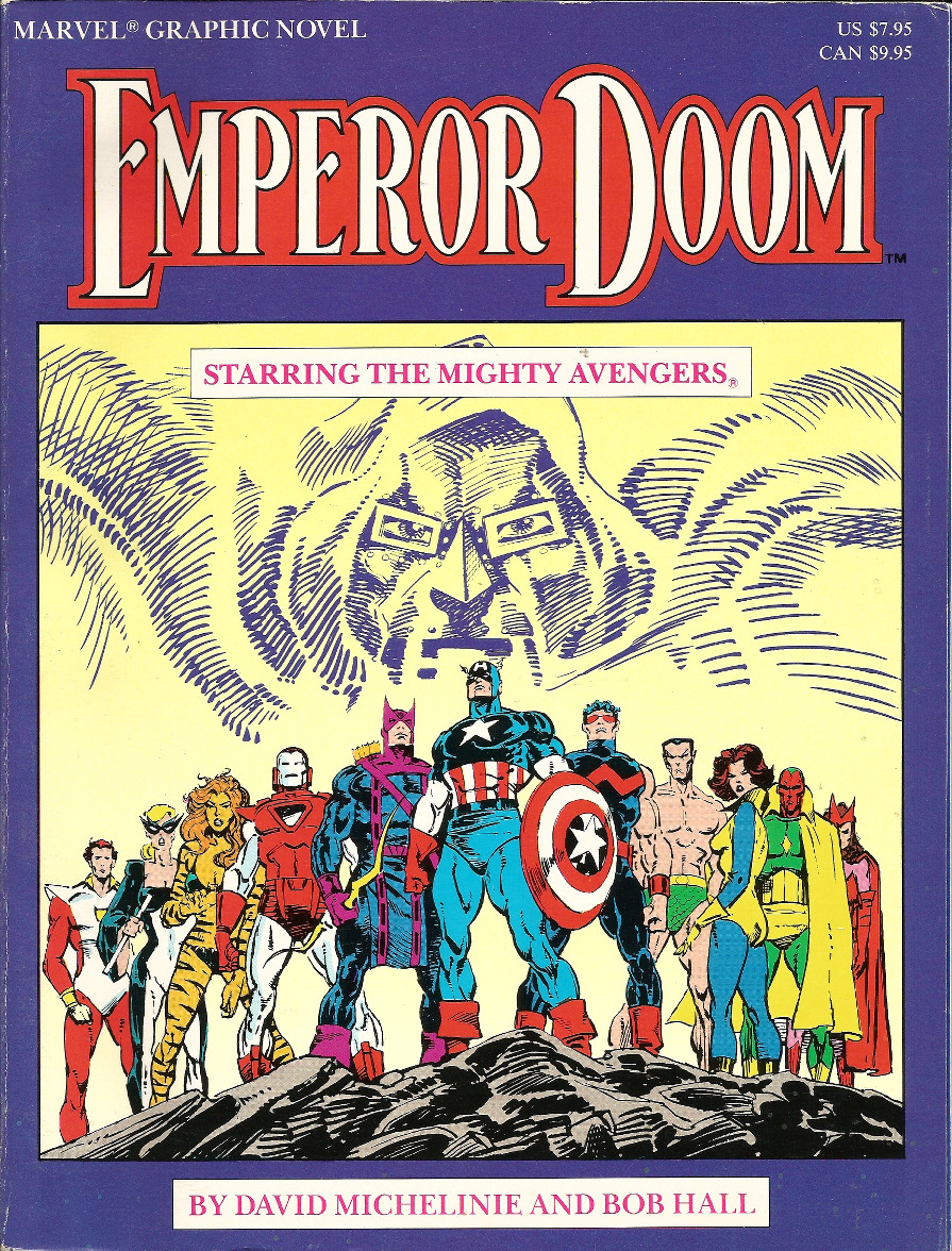 Marvel Graphic Novel: Emperor Doom - starring The Mighty Avengers, by David Michelinie