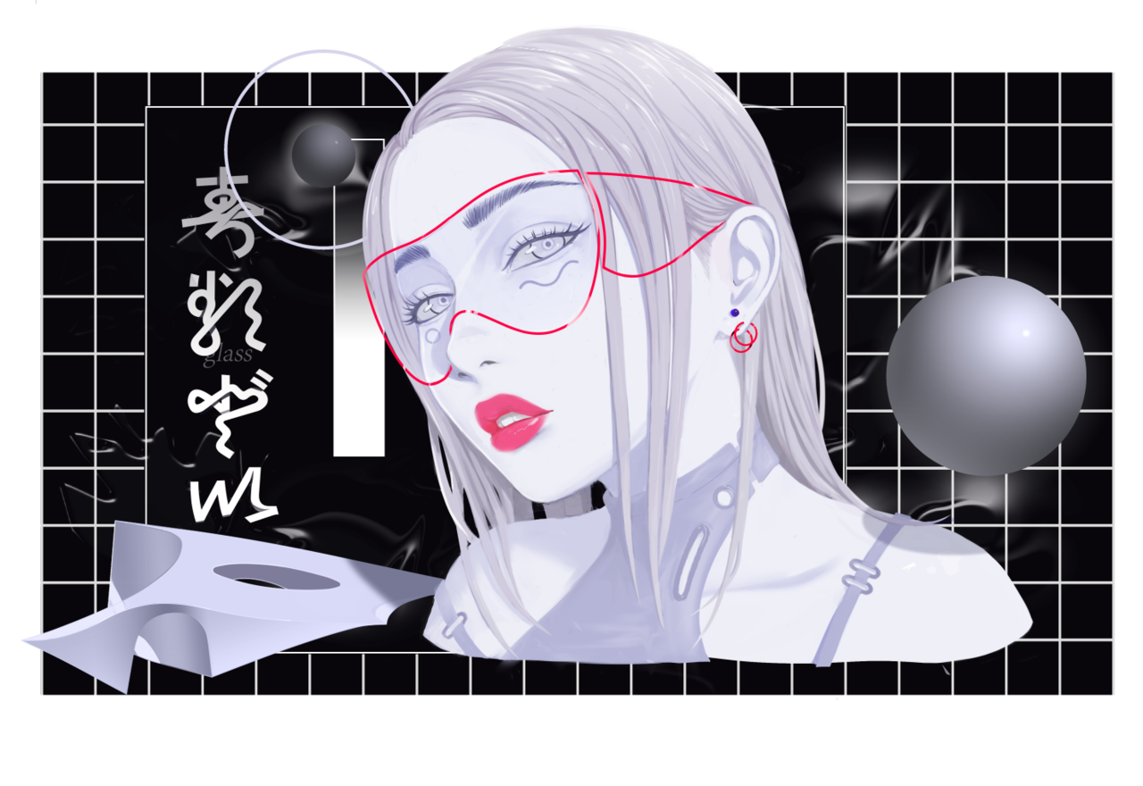 m-i-q:                         Can you see me through the glass?