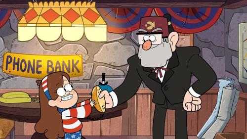 gfnews:  When Grunkle Stan decides to run for mayor, Dipper and Mabel have their work cut out for them trying to turn their gaffe-prone uncle into the perfect candidate.“The Stanchurian Candidate” airs Monday, August 24th on Disney XD! 