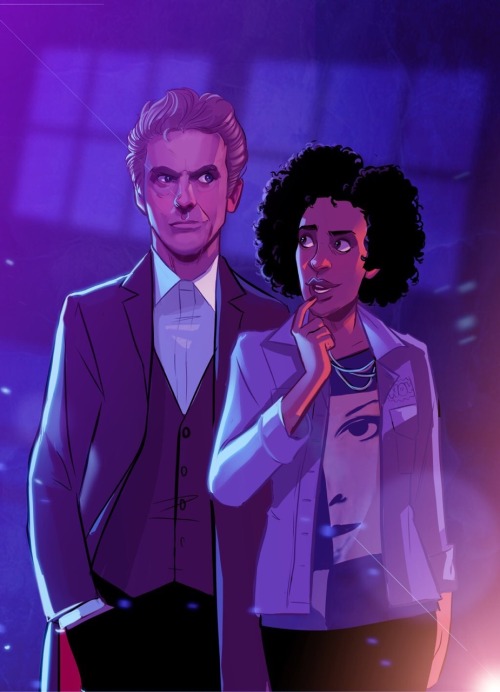 artworkofstephenbyrne:Welcome to the crazy Pearl Mackie!