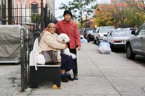 humansofnewyork: &ldquo;This is my neighbor. She only speaks Mandarin, so we’ve never had 