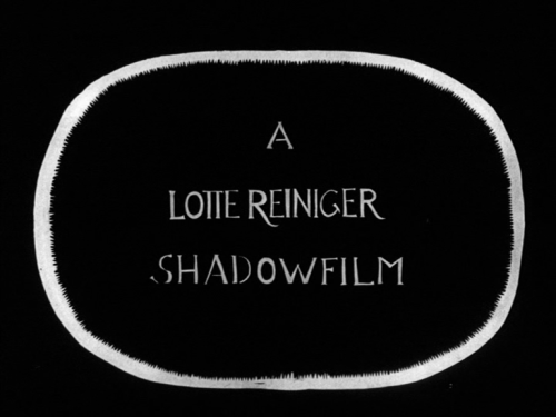 gatarojastuff: funeral-wreath: The Fairy Tale Films of Lotte Reiniger (1899-1981) The Caliph StorkTh