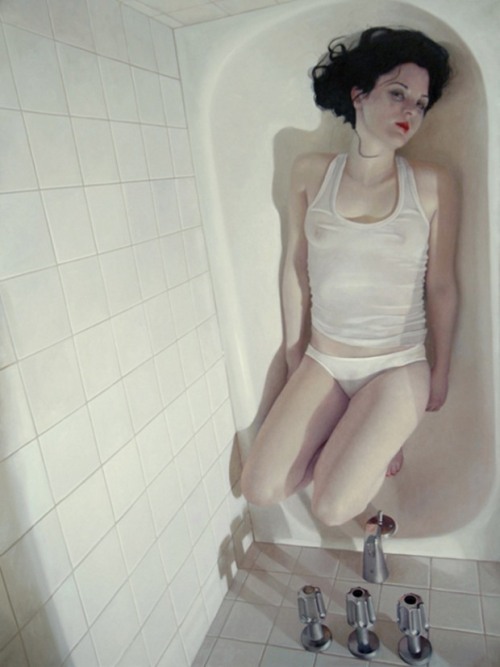 artforadults:  oil paintings by alyssa monks via 