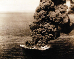 historicaltimes: SS Portrero Del Llano burns