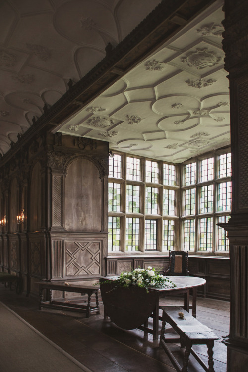 shevyvision: The Tudor period Long Gallery, constructed around 1600 Haddon Hall, Derbyshire, U.K.