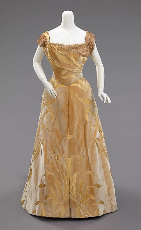 Ball Gown by House of WorthFrance, 1899Met Museum