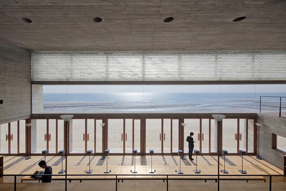   Seashore Library Vector Architects  