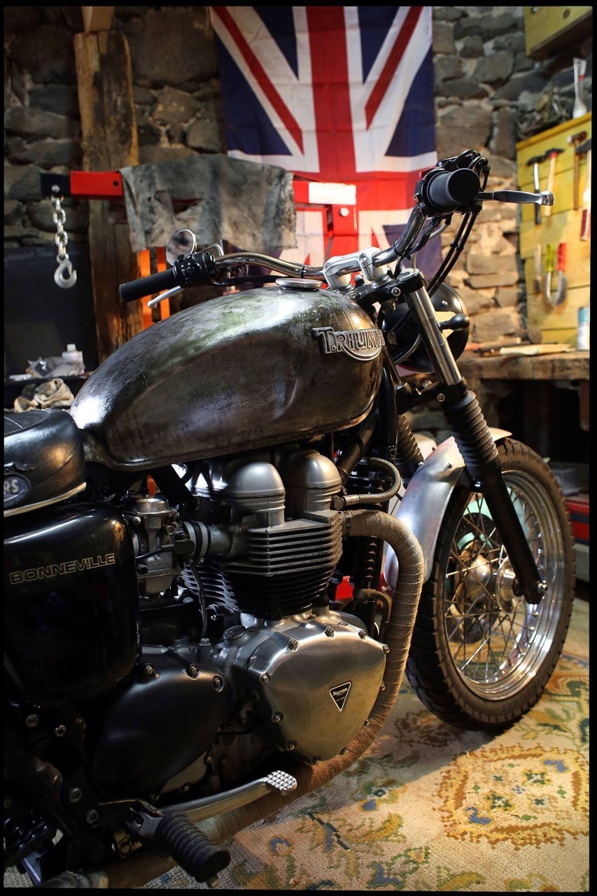 ticopolotatuado:  Triumph Bonneville  I have desire