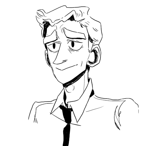 mockingbirdss:[He is wearing a tie. He is not tall or short, not thin or fat. He has eyes like mine 