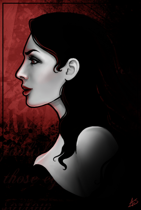 enigmaticagentalice:   Lust for FMA week - Prompt: Sins/Colours  just a quick one today. I’m not actually planning on posting something for every prompt for the whole two weeks, but I enjoy drawing Lust so I did a quick portrait for today 