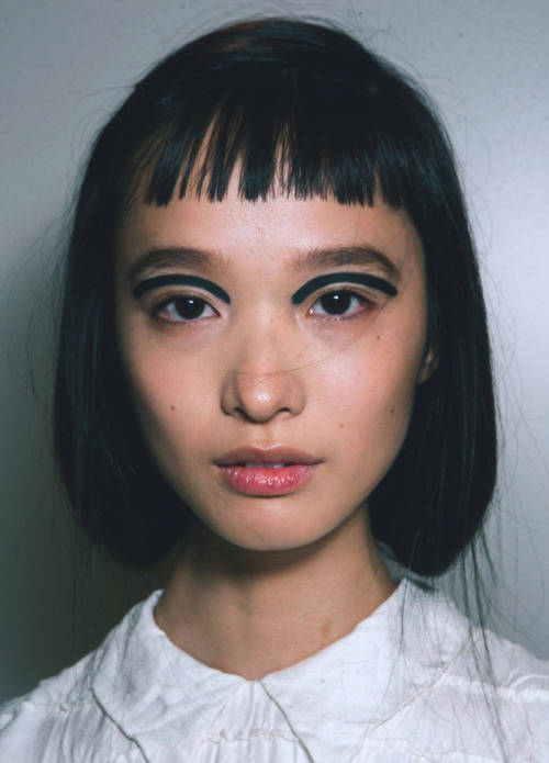 vuittonable:  yuka mannami at fendi s/s 16 