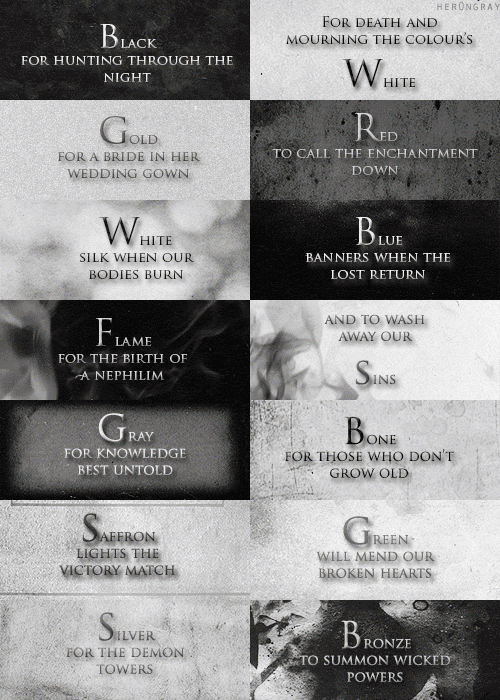 her0ngray:  Shadowhunter children’s rhyme 