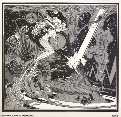 the Curse of the Ring Portfolio, by P. Craig Russell.