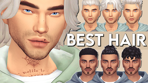 ⭐️ N E W  V I D E O ⭐️ The Sims 4 | CC BIBLE - HAIR EDITION | Best Maxis Match Hairs + LinksLooking 