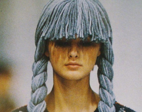 paintdeath:  Yohji Yamamoto F/W 1998