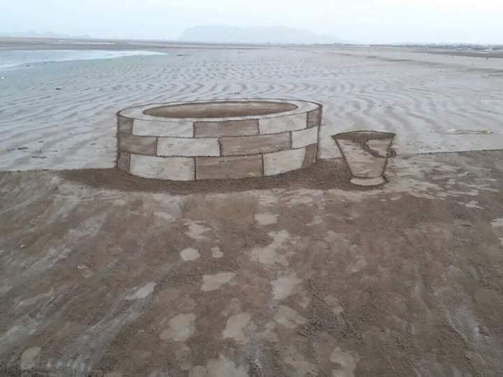 surbeat: A 3D Sand Artist from Balochistan, Pakistan.  