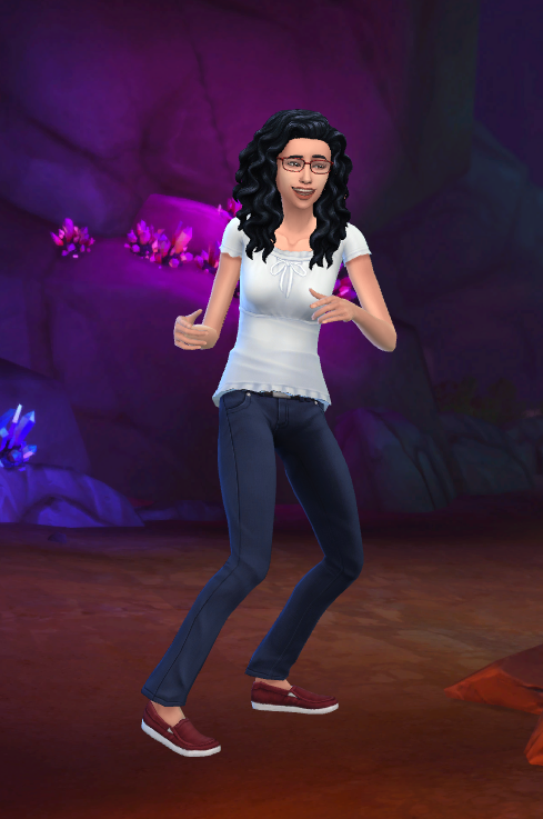 Taylor Hebert on Sims 4!I wanna make many more characters too. This is my take on her! She’s got the