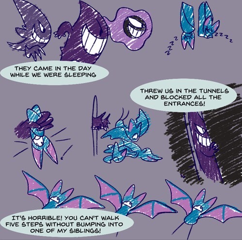 nekoama:   Halloween part 3!  Sorry I had to re-upload :T, two panels had gotten