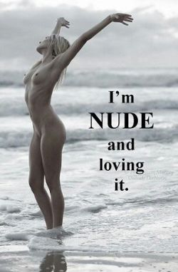 collarednudist:  It’s my day off, and I certainly am!!!!