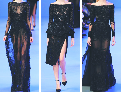 collections that are raw as ➝ elie saab s/s 2014