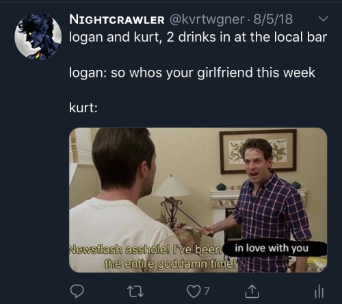 Hi So I Have A Nightcrawler Rp Account On Twitter (yeah Ok Get Ur Laughs In Idc) But Mostly I Just Shitpost