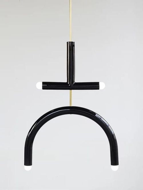 “TRN” tubular lighting pendant by Pani Jurek.