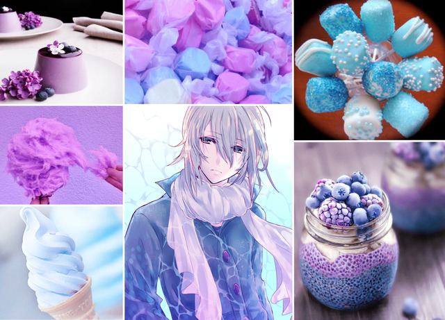 An aethetic for tamaki yotsuba with a light blue/purple sweets theme ! I’ll do your other request soon! Sorry for the wait!art found here -Mod Pana #takamaki yotsuba#yotsuba takamaki#idolish7 kin #idolish seven kin #Idolish7#kin aesthetic#Aesthetic#mod pana