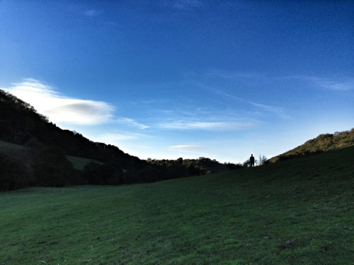 Exploring Yorkshire.