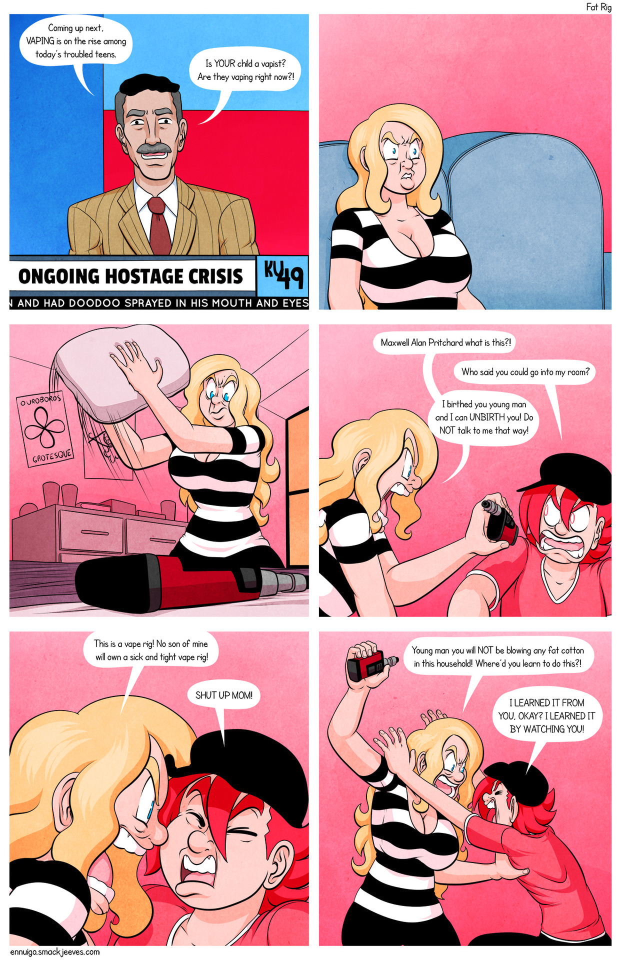 Uncensored Comic