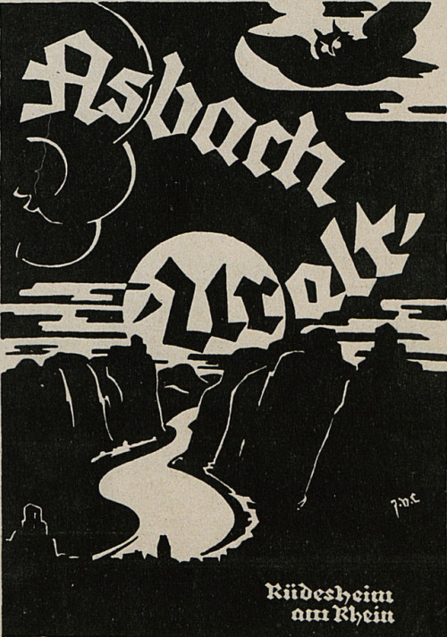 danskjavlarna: A brandy ad from Fliegende Blätter, 1924. Archival advertisements reveal the trends 
